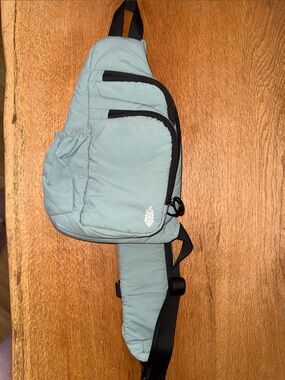 Free People renegade sling bag, “blue frost” NWOT